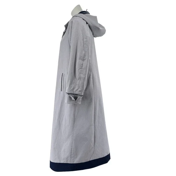BBC Her Universe 13th DOCTOR WHO Thirteenth Cosplay Costume Gray Trench Coat MED - Picture 6 of 11